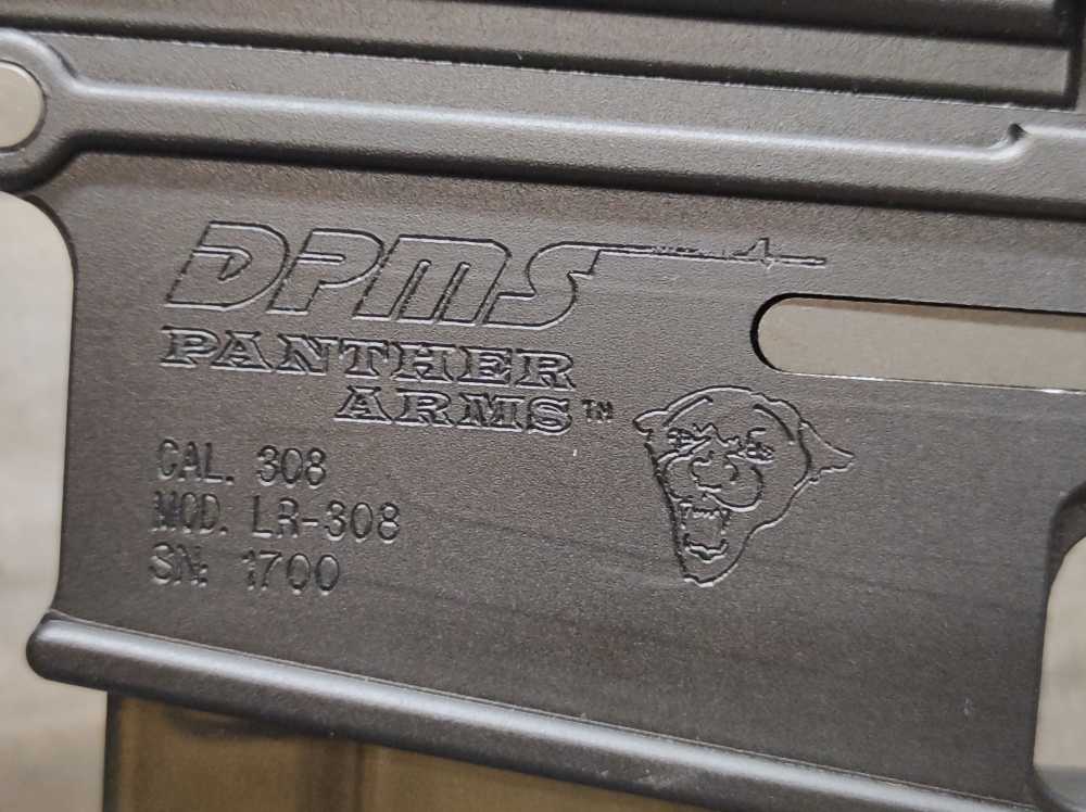 RARE Gen1 DPMS Panther Arms LR-308B AR-10 18"Bull Brl .308WIN Serial#1700 -img-25