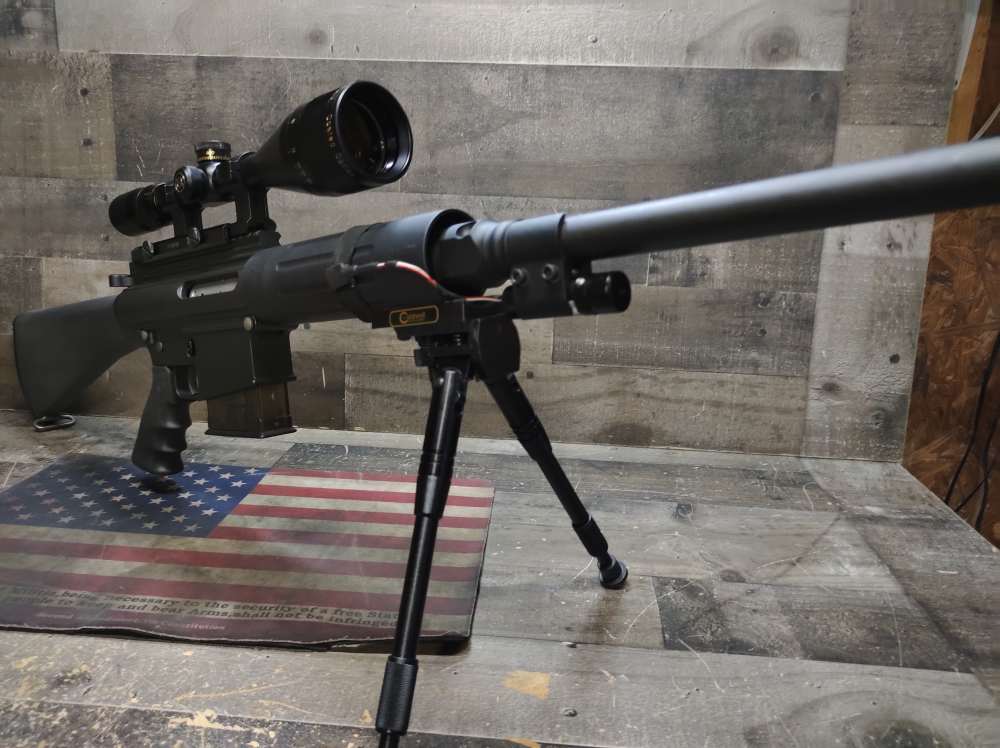 RARE Gen1 DPMS Panther Arms LR-308B AR-10 18"Bull Brl .308WIN Serial#1700 -img-1