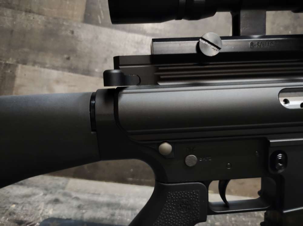 RARE Gen1 DPMS Panther Arms LR-308B AR-10 18"Bull Brl .308WIN Serial#1700 -img-47