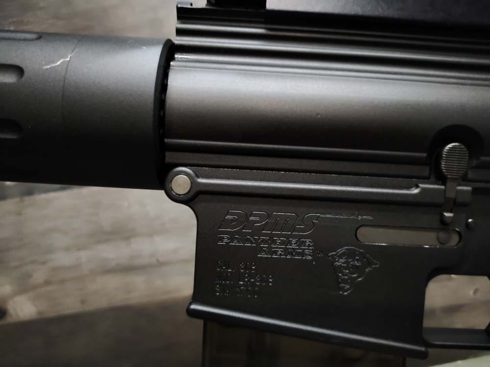 RARE Gen1 DPMS Panther Arms LR-308B AR-10 18"Bull Brl .308WIN Serial#1700 -img-30