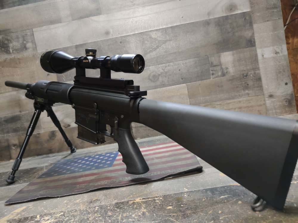 RARE Gen1 DPMS Panther Arms LR-308B AR-10 18"Bull Brl .308WIN Serial#1700 -img-5