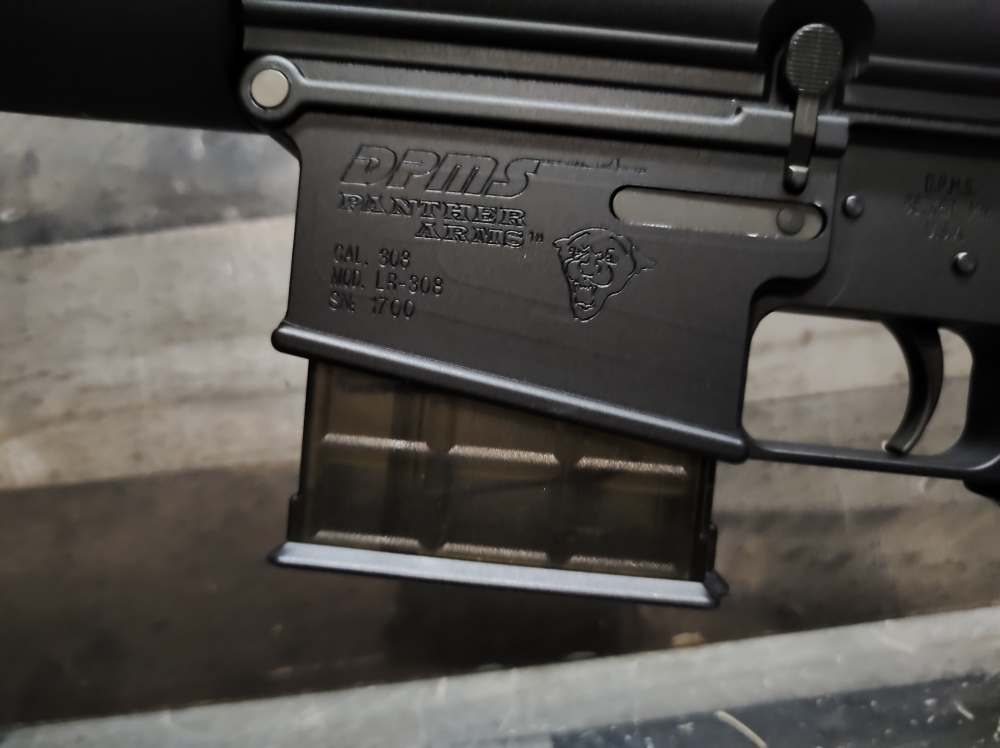 RARE Gen1 DPMS Panther Arms LR-308B AR-10 18"Bull Brl .308WIN Serial#1700 -img-29