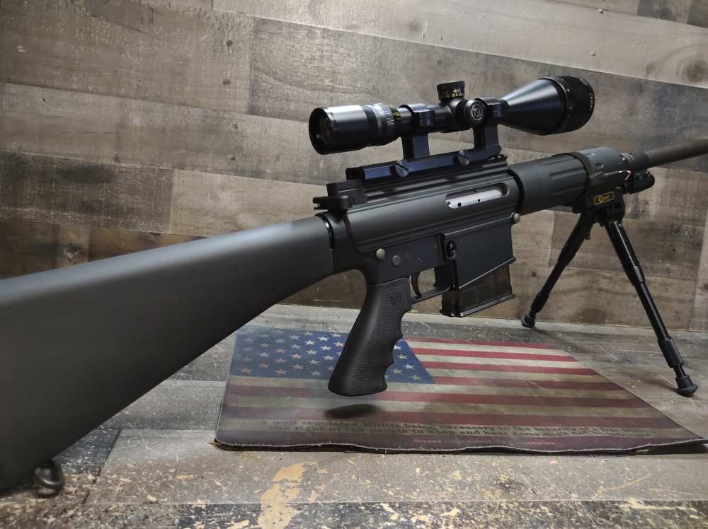 RARE Gen1 DPMS Panther Arms LR-308B AR-10 18"Bull Brl .308WIN Serial#1700 -img-2
