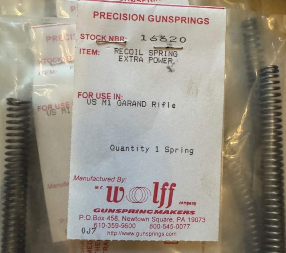 M1 Garand recoil spring -img-2