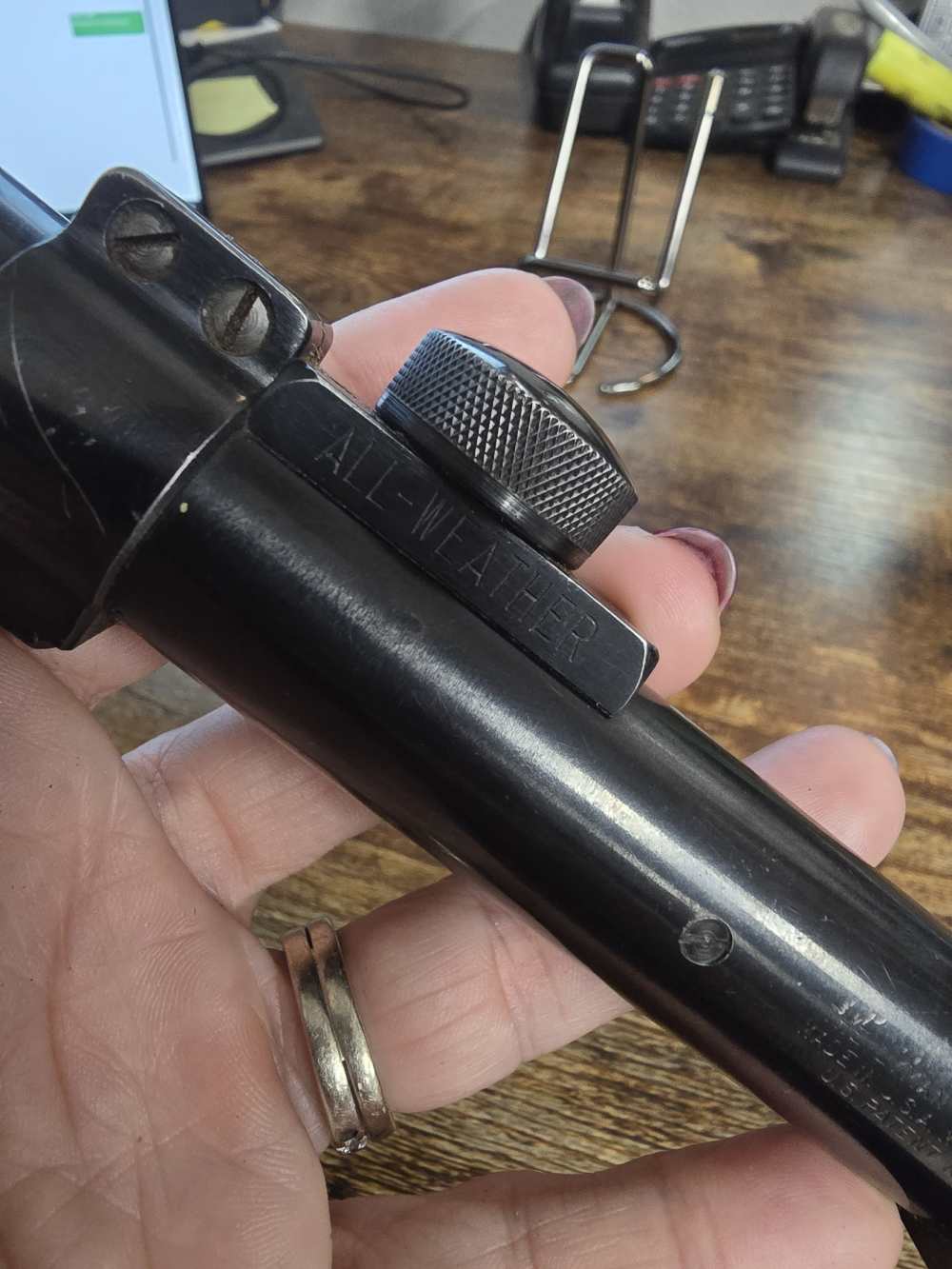 Vintage Lyman Alaskan 2½× All-Weather rifle scope-img-3