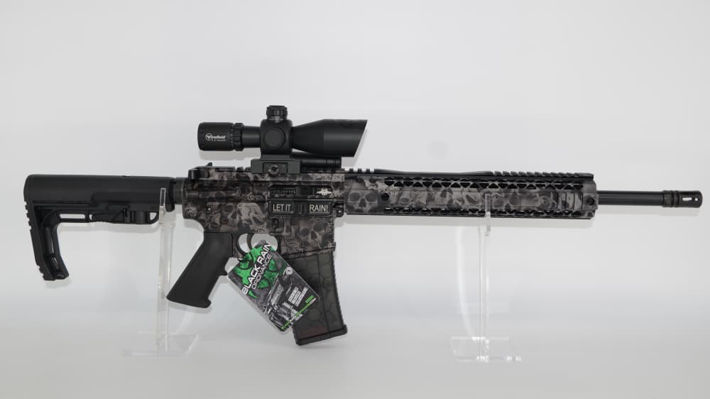 Black Rain Ordnance Fallout15 Crypt Black Skulls 5.56 16” Firefield Scope-img-2