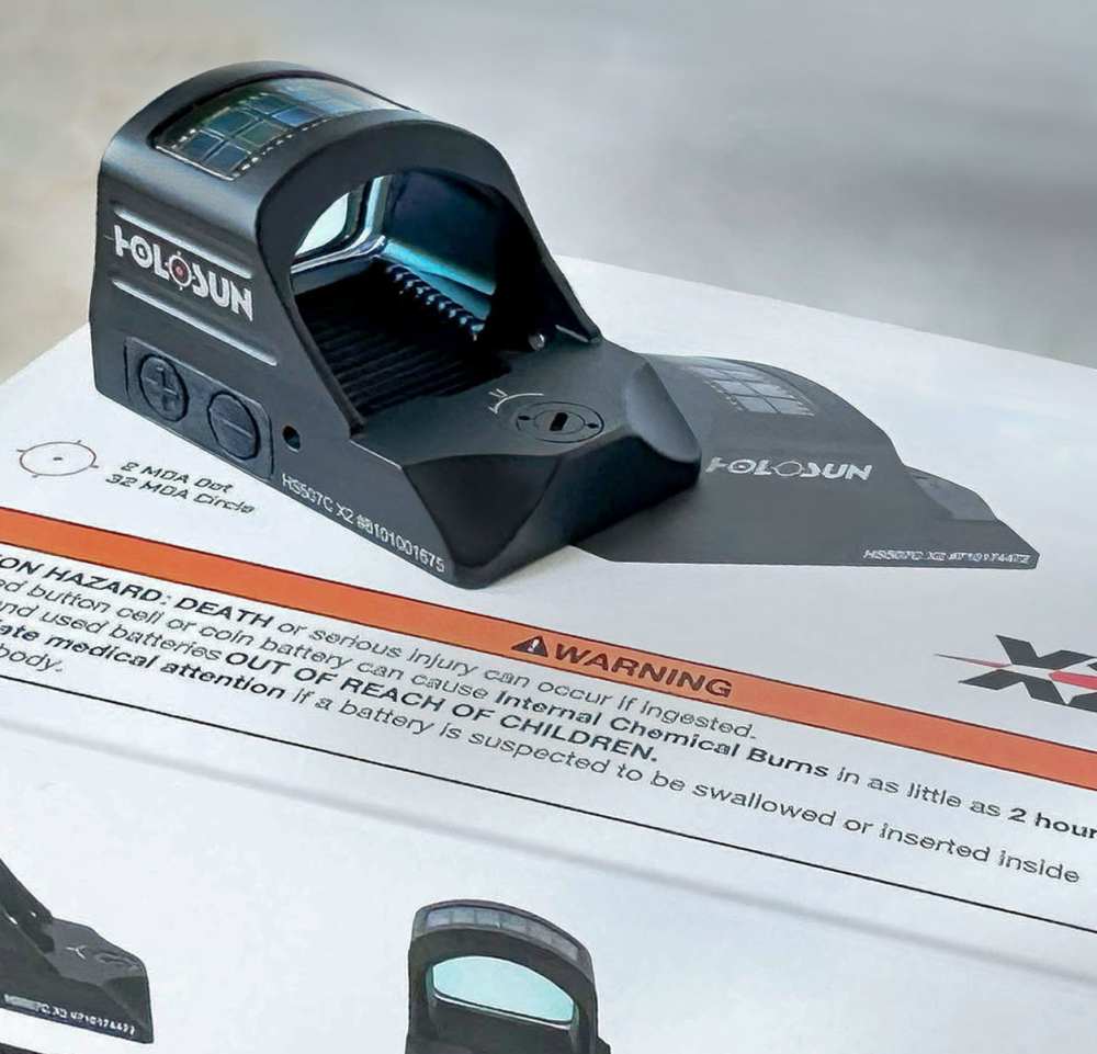 Holosun 507C X2 Red Dot Handgun Reflex Sight 2 MOA, 32 MOA RMR Footprint -img-12