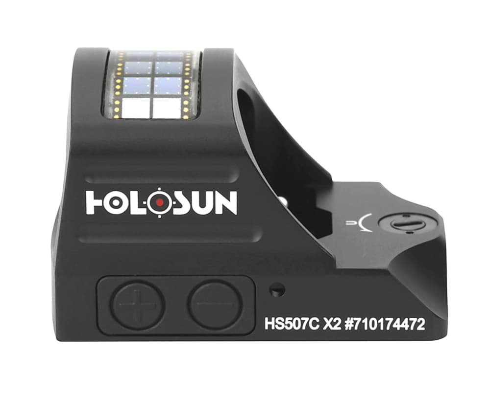 Holosun 507C X2 Red Dot Handgun Reflex Sight 2 MOA, 32 MOA RMR Footprint -img-8