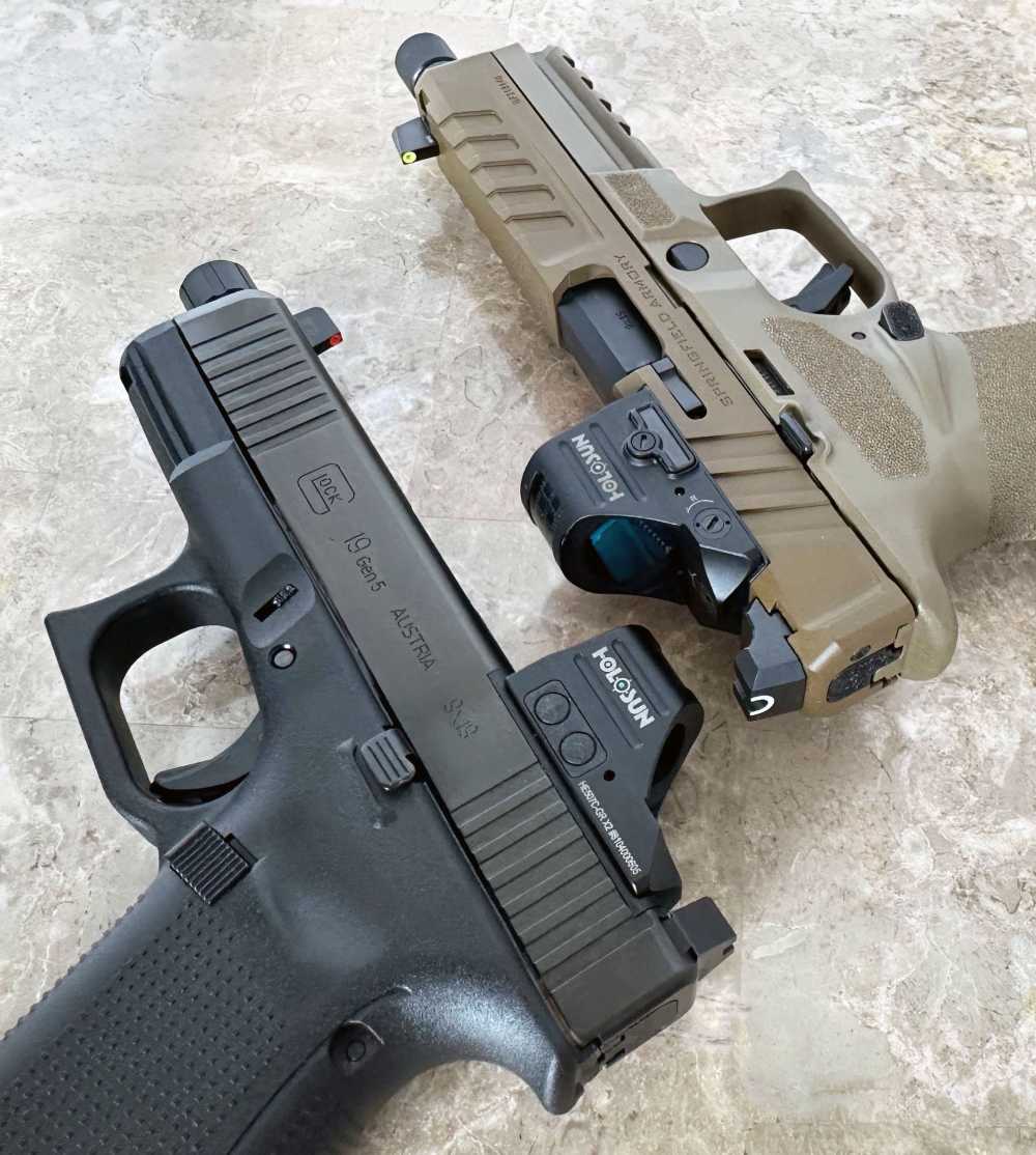 Holosun 507C X2 Red Dot Handgun Reflex Sight 2 MOA, 32 MOA RMR Footprint -img-5