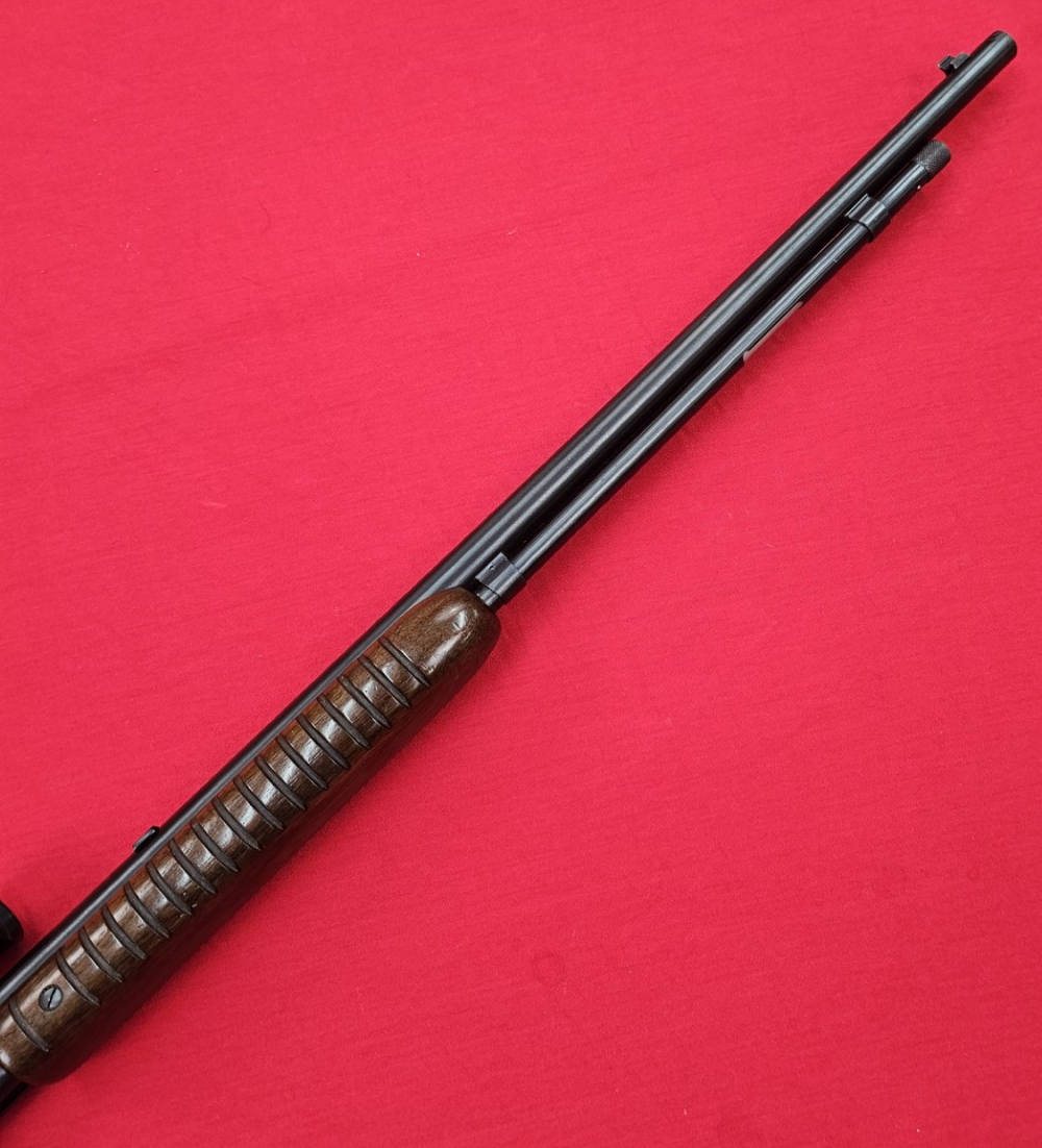 Winchester 61 Pimp Action .22 Magnum with Vintage Redfield-img-9