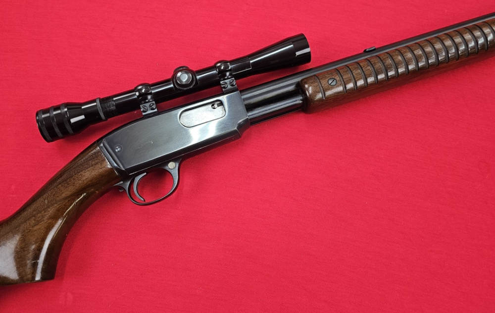 Winchester 61 Pimp Action .22 Magnum with Vintage Redfield-img-8
