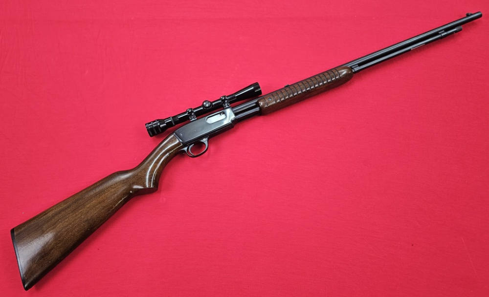 Winchester 61 Pimp Action .22 Magnum with Vintage Redfield-img-6