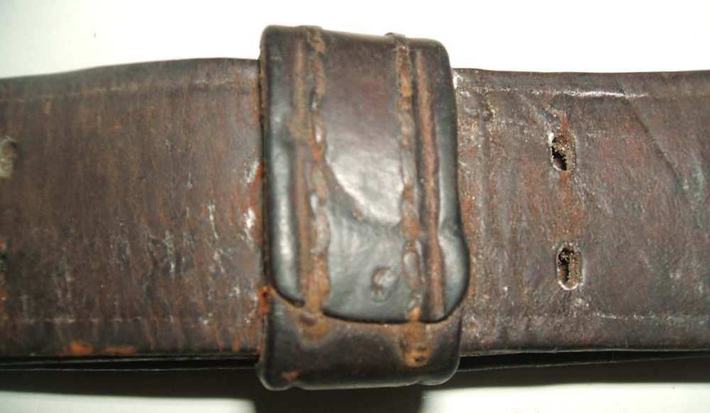 US Army rifle sling M-1907, Lawrence Leather Co. dated 1918 AMAZING shape!-img-10