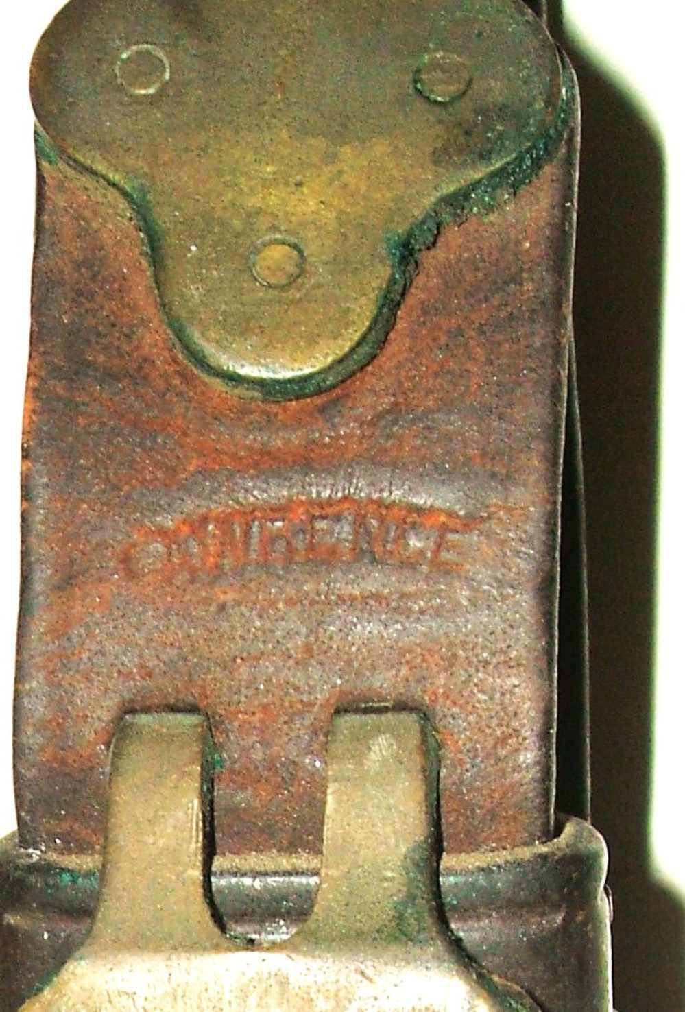 US Army rifle sling M-1907, Lawrence Leather Co. dated 1918 AMAZING shape!-img-4