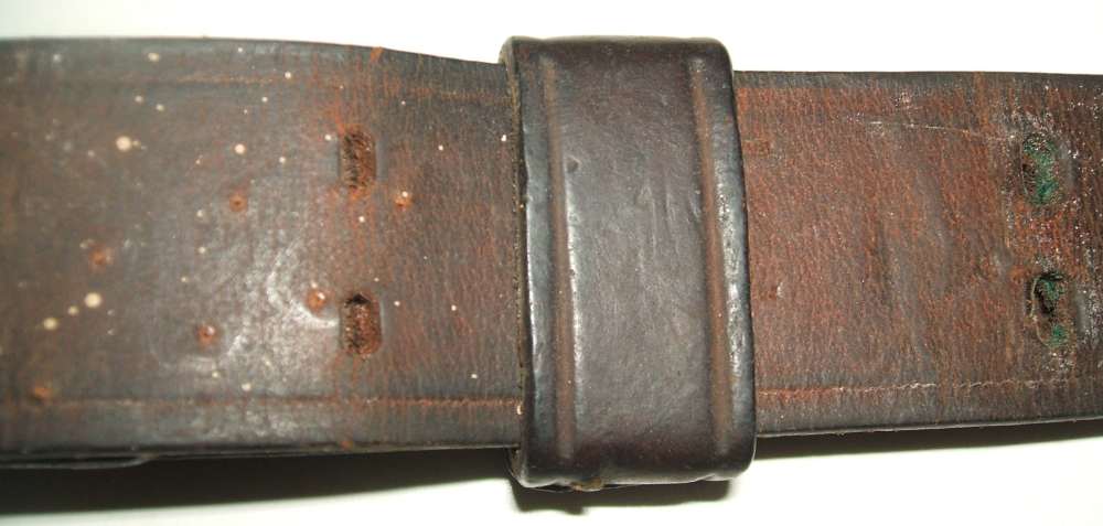 US Army rifle sling M-1907, Lawrence Leather Co. dated 1918 AMAZING shape!-img-11