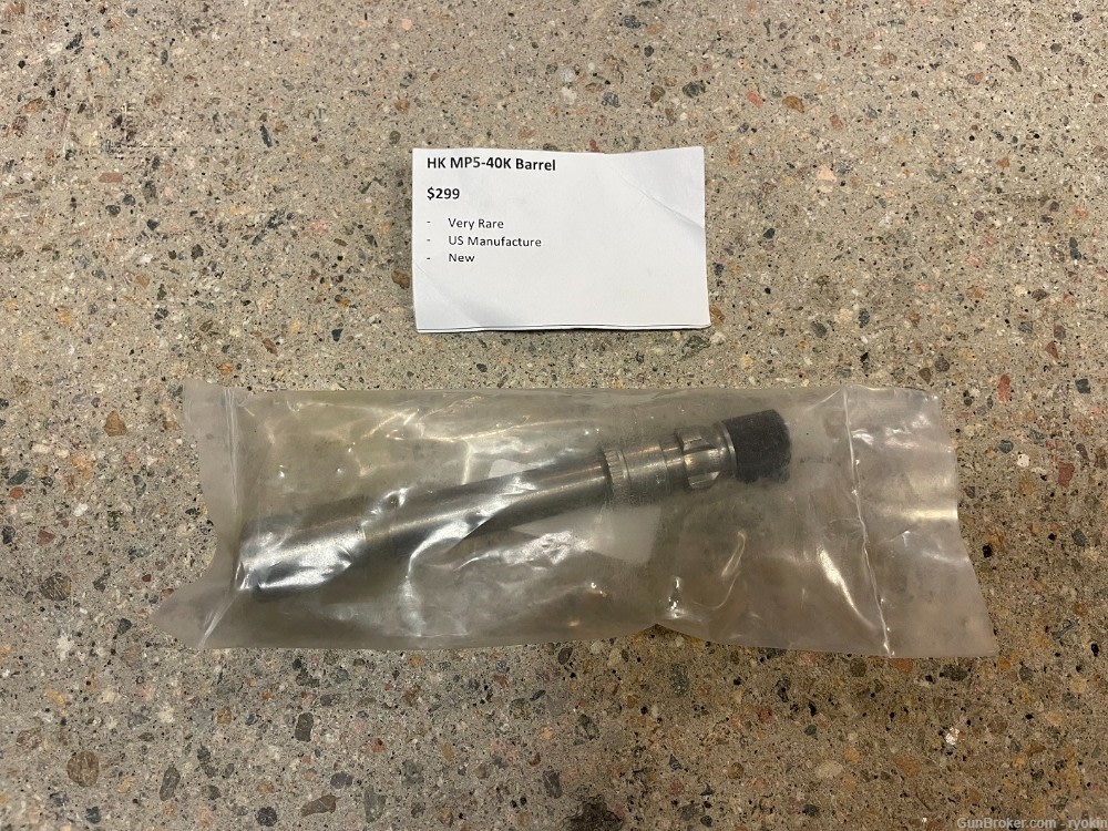 *VERY RARE* HK MP5-40K Barrel +CLOSEOUT+ SALE-img-1