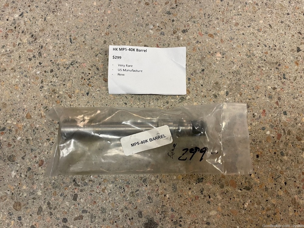 *VERY RARE* HK MP5-40K Barrel +CLOSEOUT+ SALE-img-0