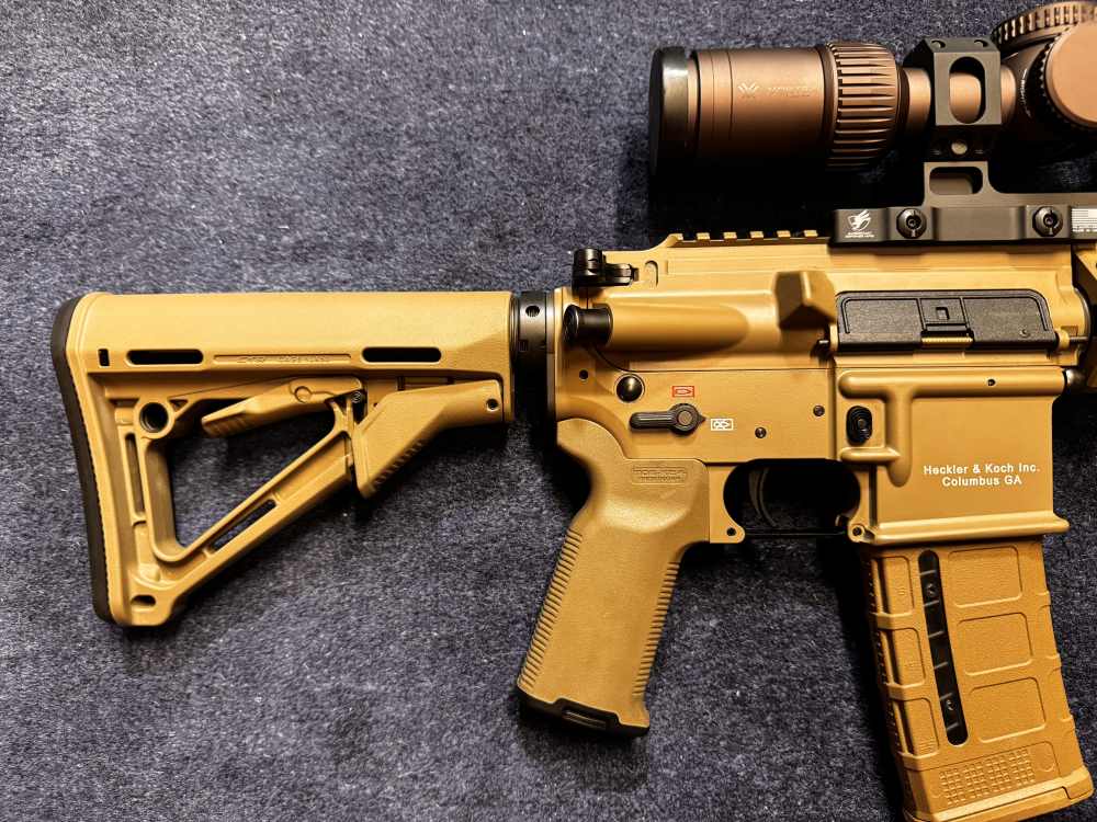 HK MR556 A1 RAL 8000 Collector Pkg RARE Vortex Razor HD 4 Mags & HK Case -img-3