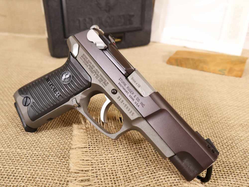 Ruger P89T Special Edition Davidson's 2006 2-Tone 9mm Pistol 4.5" 15+ DA/SA-img-14