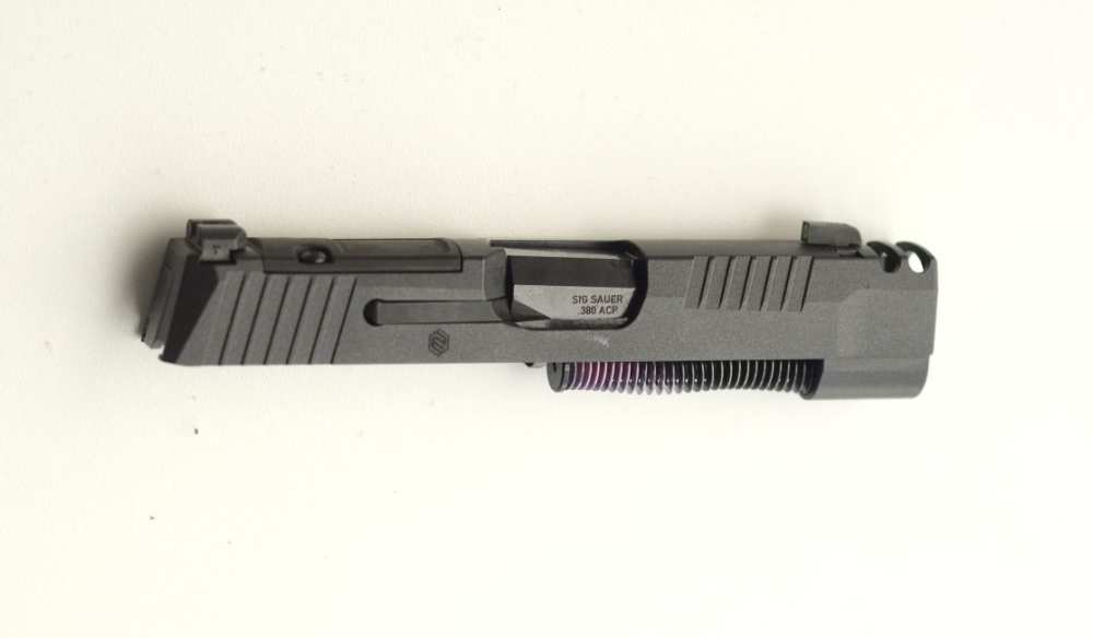 Sig P365 P365AXG COMP 380 auto Luxe upper slide asssembly-img-1