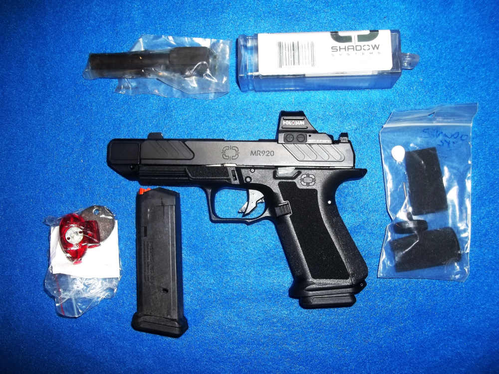 Shadow Systems MR920 9mm Tactical Pistol w/Threaded Barrel, (2) 15rd Mags -img-0