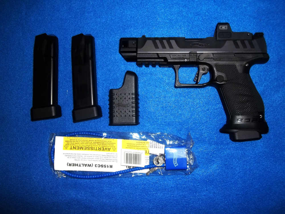 Walther PDP Tactical 9mm w/Threaded Barrel & Compensator & Reflex Sight-img-3