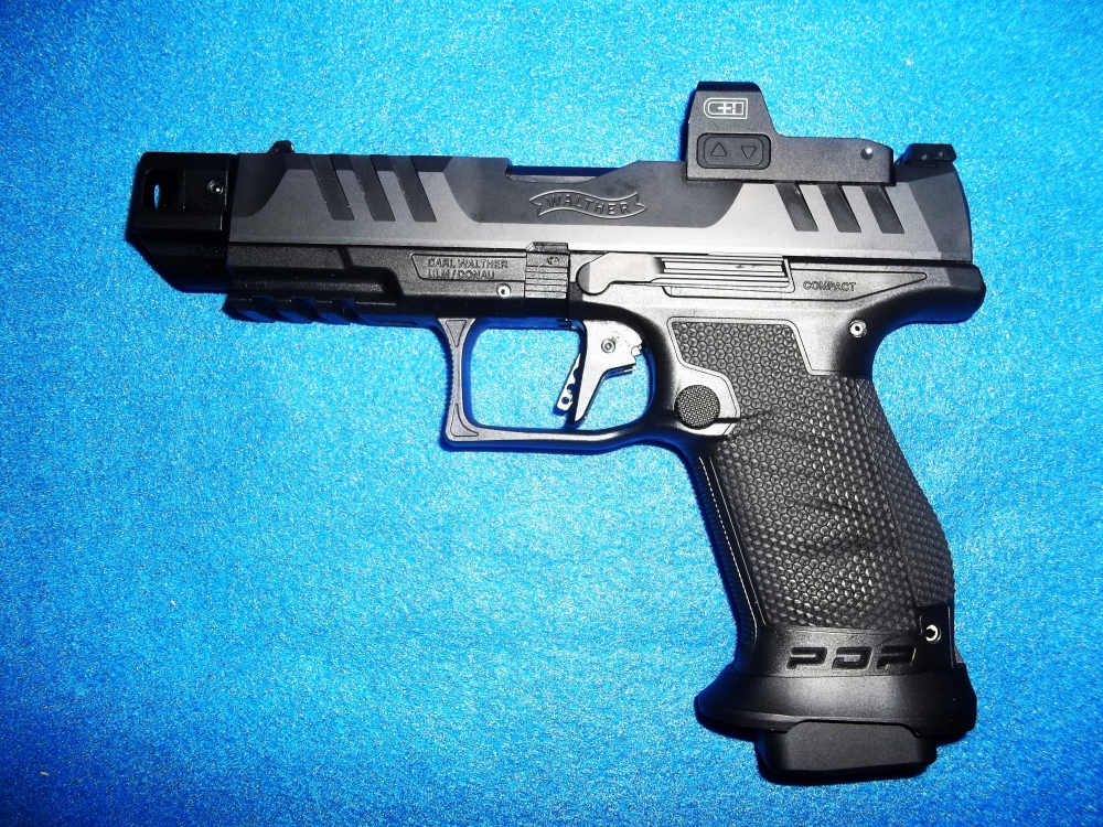 Walther PDP Tactical 9mm w/Threaded Barrel & Compensator & Reflex Sight-img-2