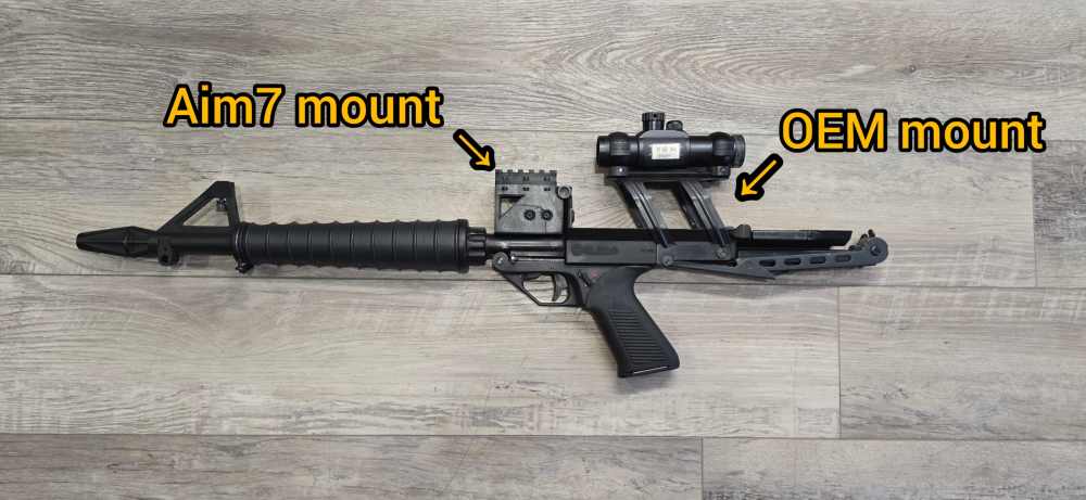 Calico M100 M110 Custom Mount - Weaver base-img-1