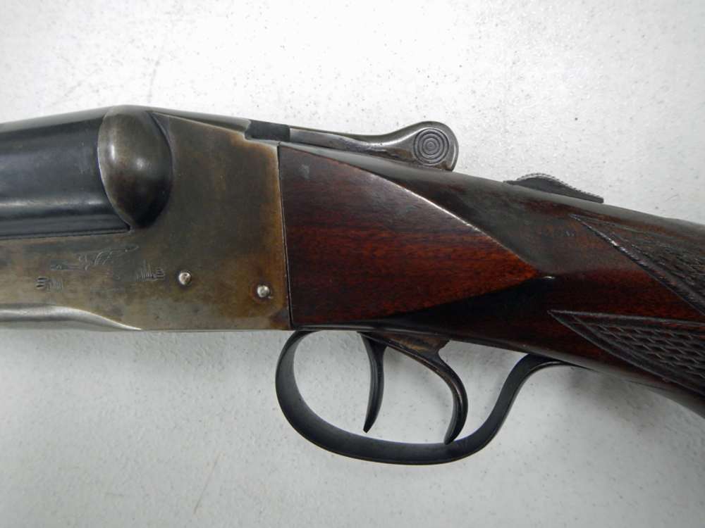 Lefever Nitro Special Double Barrel. 12 ga. Special Deluxe / white inlays.-img-22