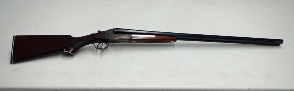 Lefever Nitro Special Double Barrel. 12 ga. Special Deluxe / white inlays.-img-0