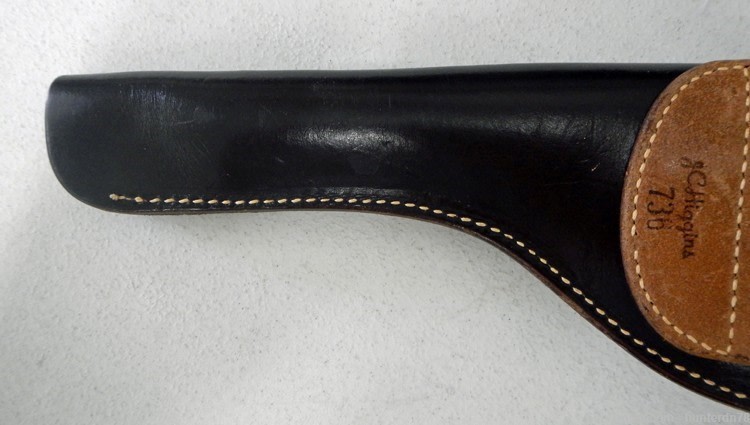 John Higgins Holster marked J.C. Higgins. for Revolvers. Mint Condition!-img-7