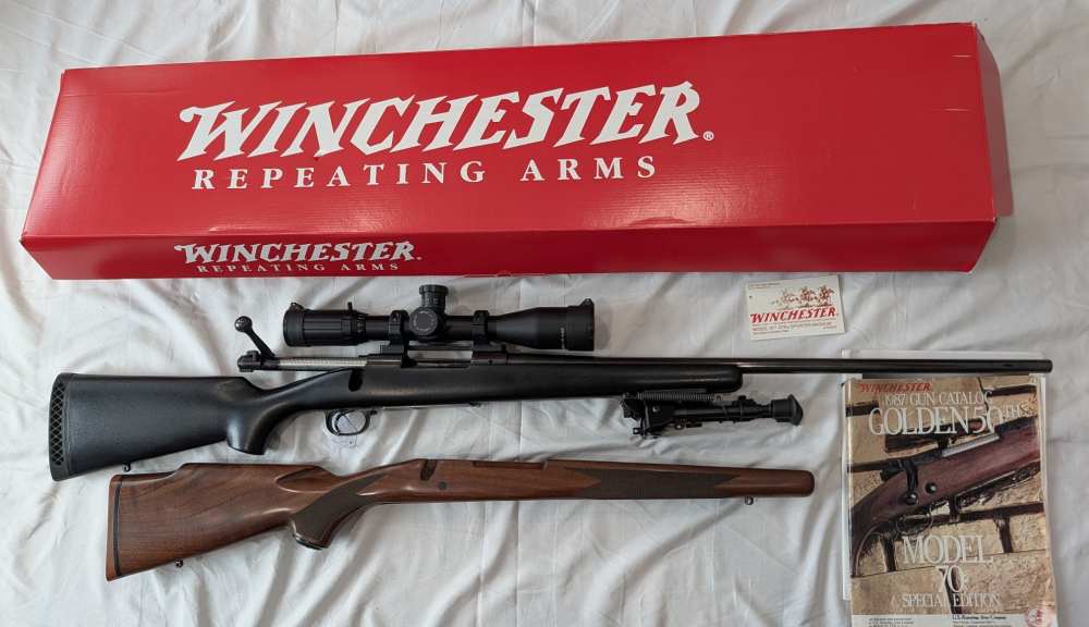 WINCHESTER MODEL 70 XTR SPORTER .300 WEATHERBY MAGNUM RIFLE (BG-R1)-img-0
