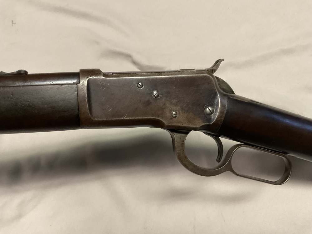 Winchester 1892 32WCF Lever action rifle. Made in 1903 -img-11