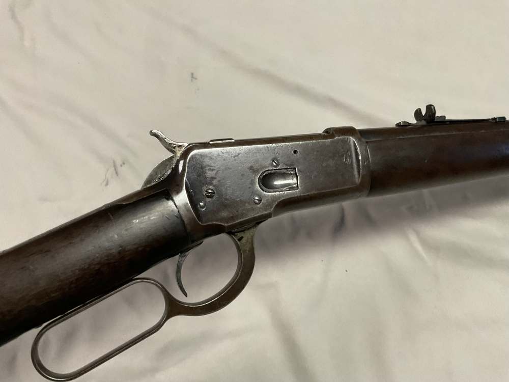 Winchester 1892 32WCF Lever action rifle. Made in 1903 -img-2
