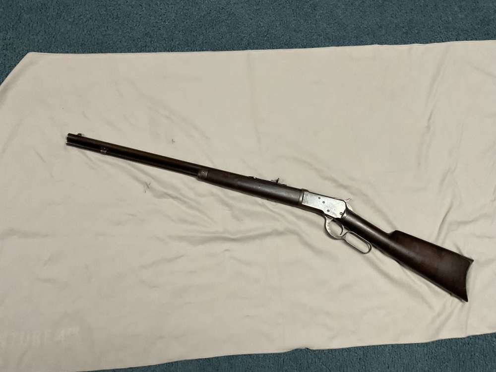 Winchester 1892 32WCF Lever action rifle. Made in 1903 -img-15