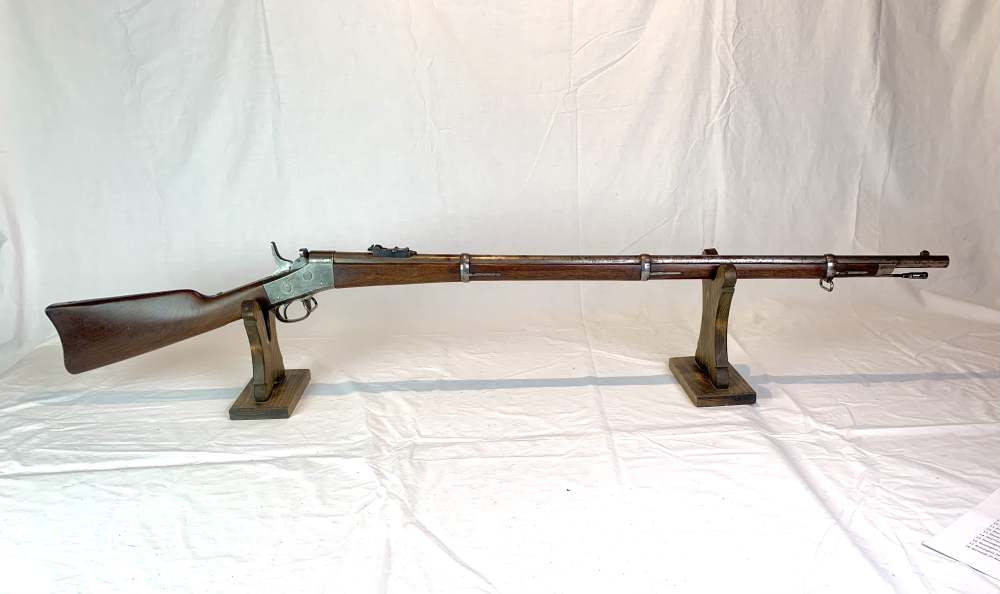 Antique Remington New York Rolling Block Rifle-img-1