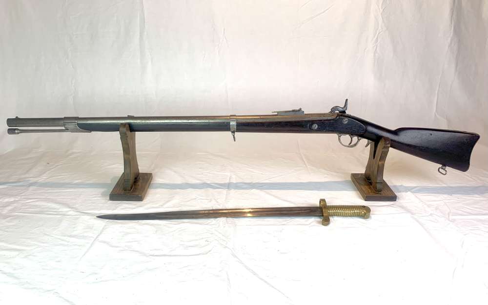 U.S. Navy Model 1861 Whitney Whitneyville “Plymouth” Rifle w/Bayonet-img-23