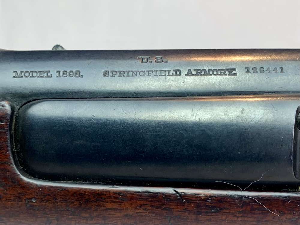 Antique Springfield Model 1898 Krag Jorgensen Carbine-img-35