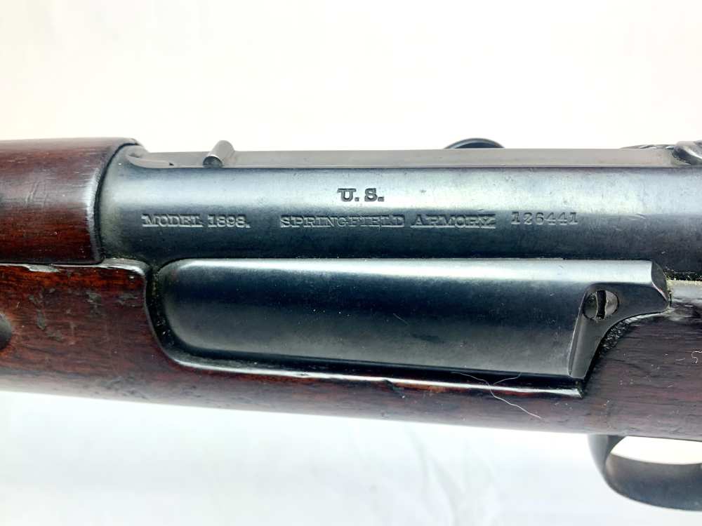 Antique Springfield Model 1898 Krag Jorgensen Carbine-img-32