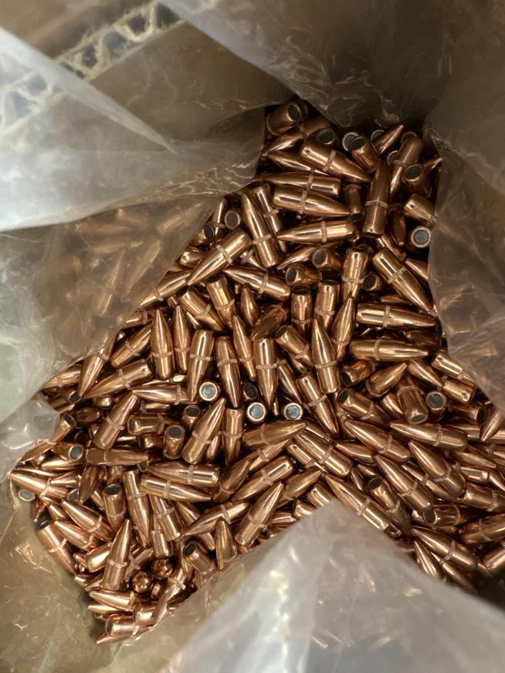 55 grain .224 Hornady FMJ with cannelure (approximately 1600 projectiles-img-0