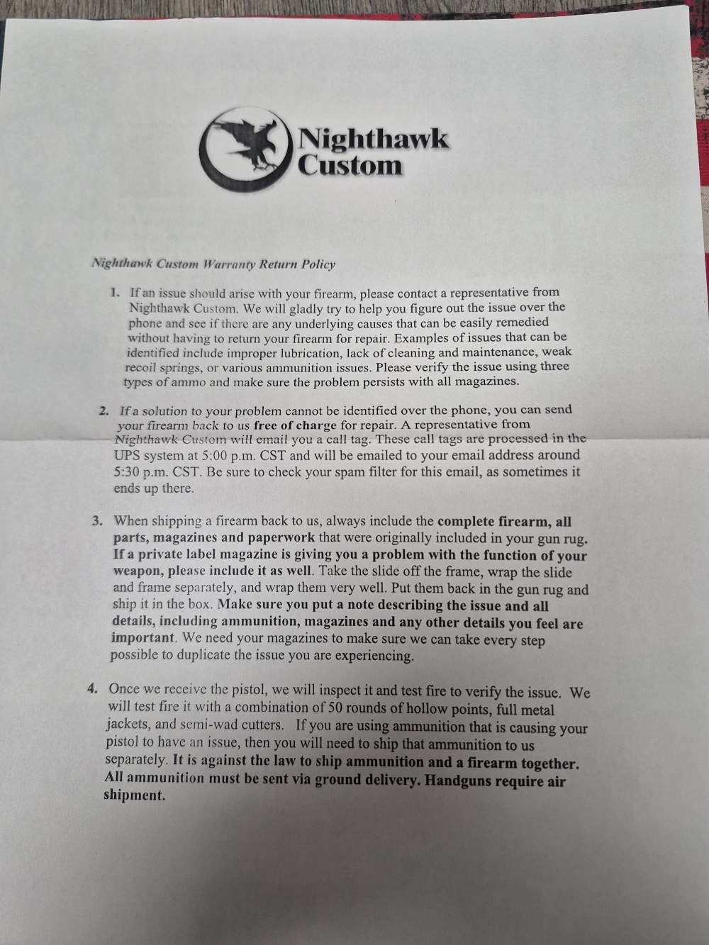 PENNY! LNIB NIGHTHAWK CUSTOM AGENT 2 COMMANDER 4.25 45ACP BAG PAPERS TARGET-img-30