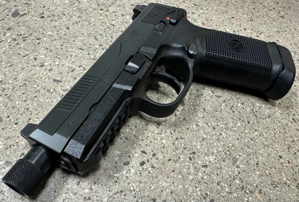 FN FNX 45 Tactical 15RD 5.3" Threaded Barrel 45ACP FNX45 Optic Ready 66966-img-2