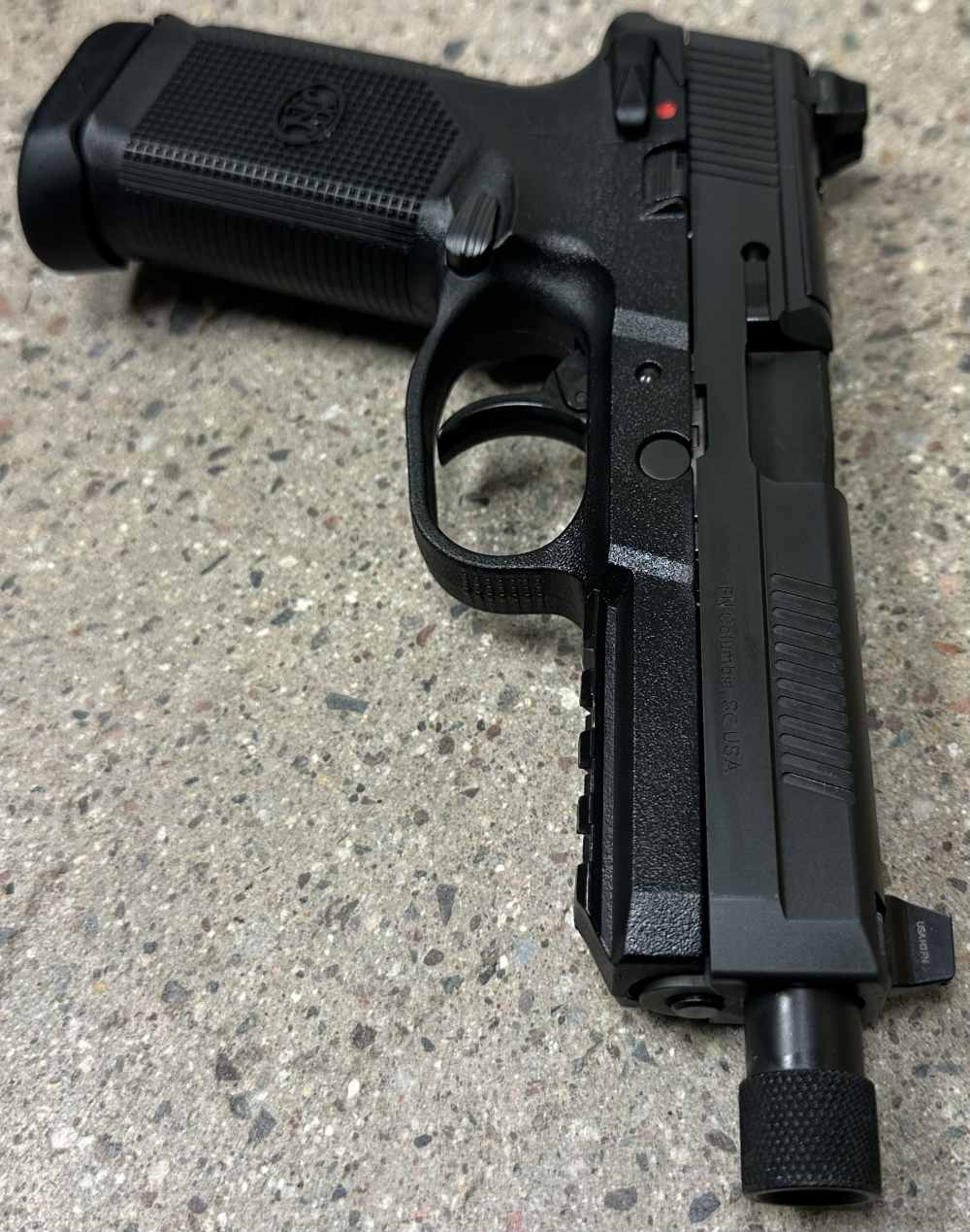 FN FNX 45 Tactical 15RD 5.3" Threaded Barrel 45ACP FNX45 Optic Ready 66966-img-7
