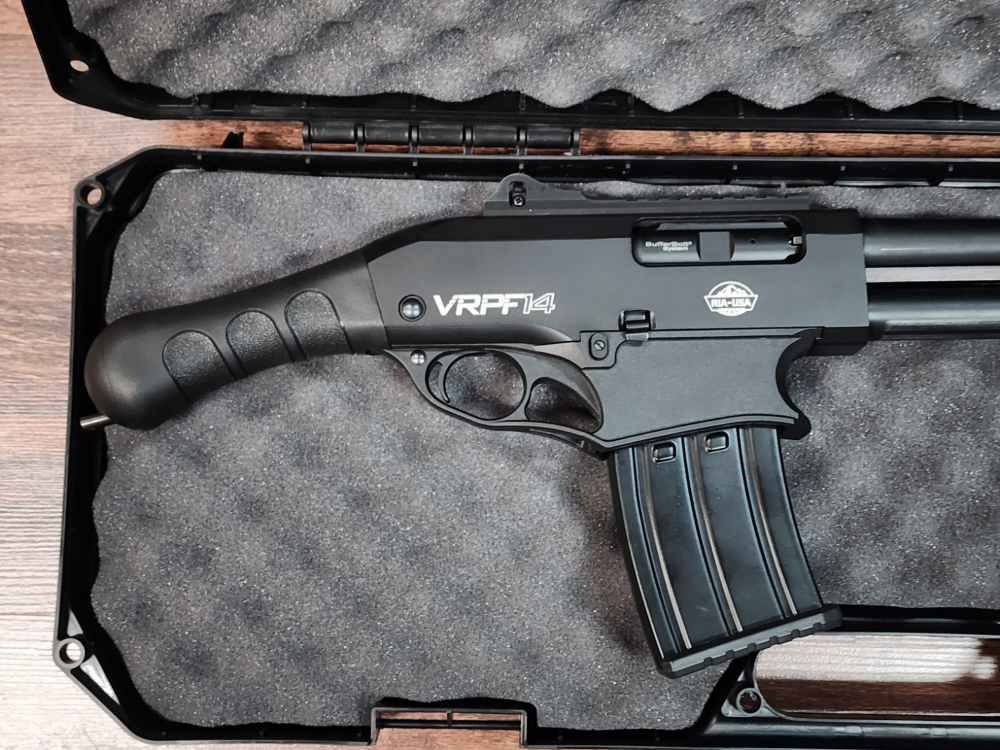 ROCK ISLAND ARMORY VRPF14 12GA 14" PISTOL GRIP FIREARM - EXCELLENT-img-1
