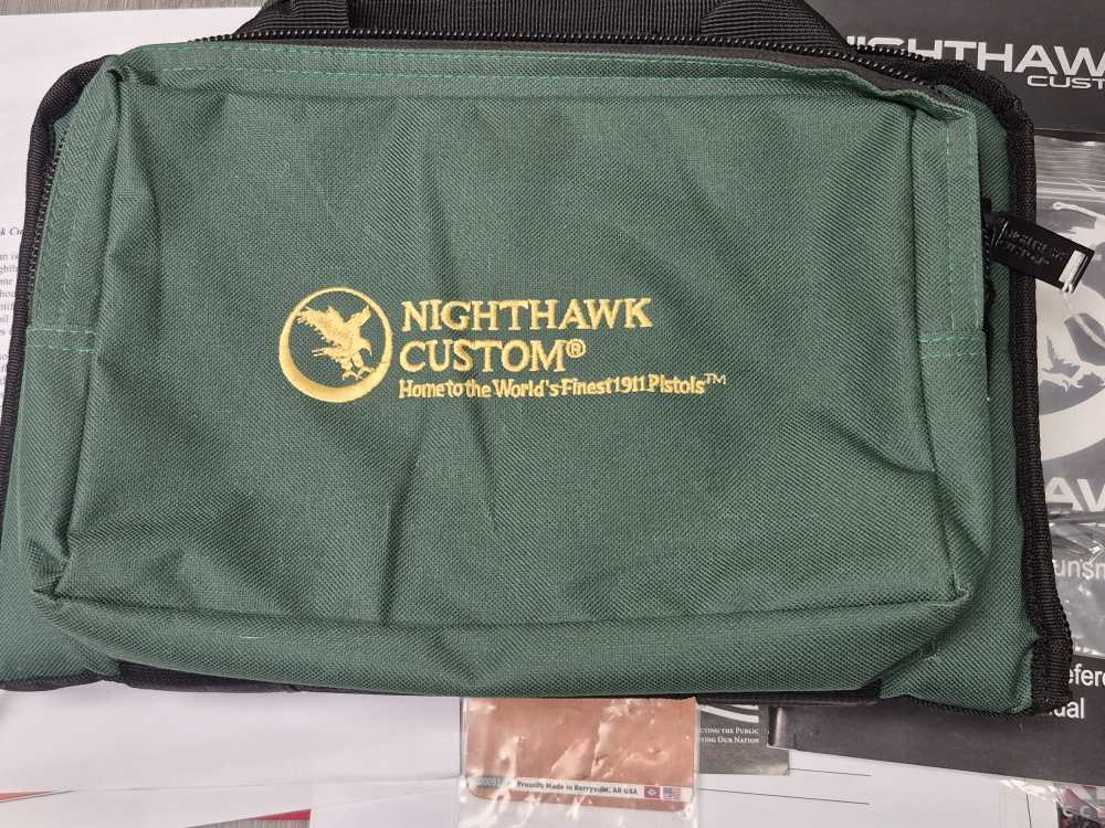 PENNY! BEAUTIFUL LIKE NEW NIGHTHAWK CUSTOM AGENT 2 10MM IN BAG 3 MAGS 99%-img-34