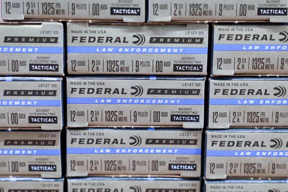 100 Shells - Federal 12Ga Full Power 00 Buckshot - 9 Pellet - Tactical-img-0