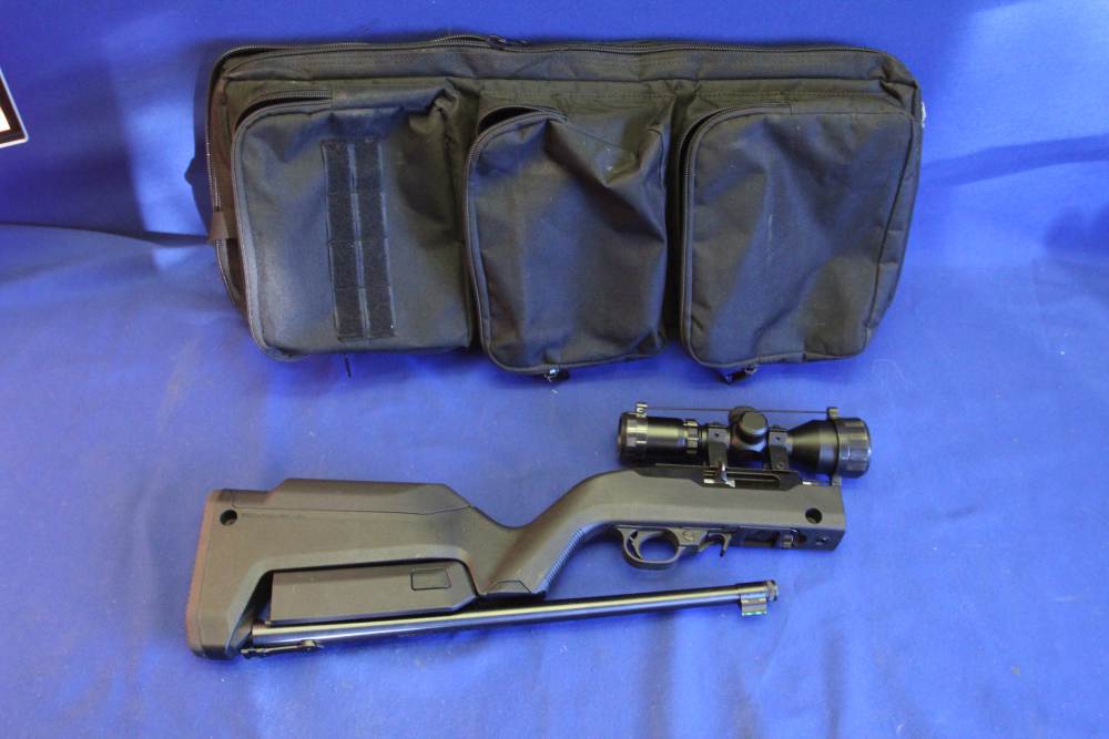 Ruger 10/22 Takedown backpacker 22LR 16.25" Threaded barrel  3-9 scope-img-0