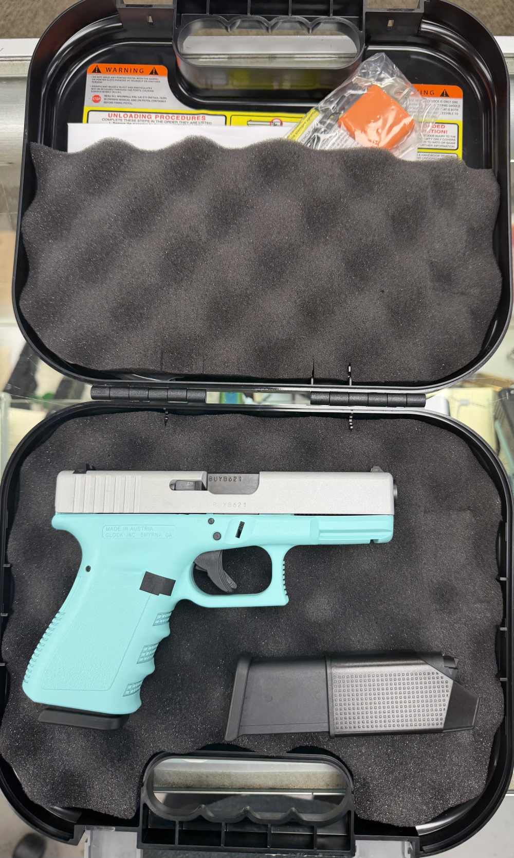 Glock 19 G3 Tiffany Blue Teal 9mm -img-0