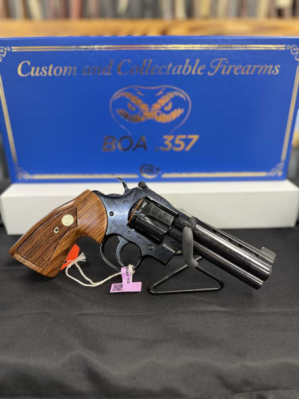 Colt BOA 357 Mag 6-Shot 4.25" Vent Rib Barrel DELUXE-img-1