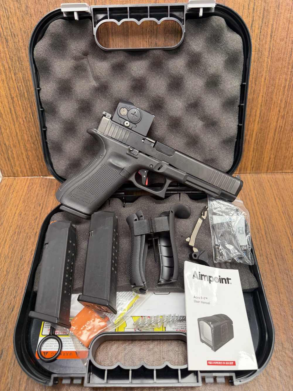 Glock G34 Gen5 MOS Gen34 9mm Long slide Acro Timney-img-0